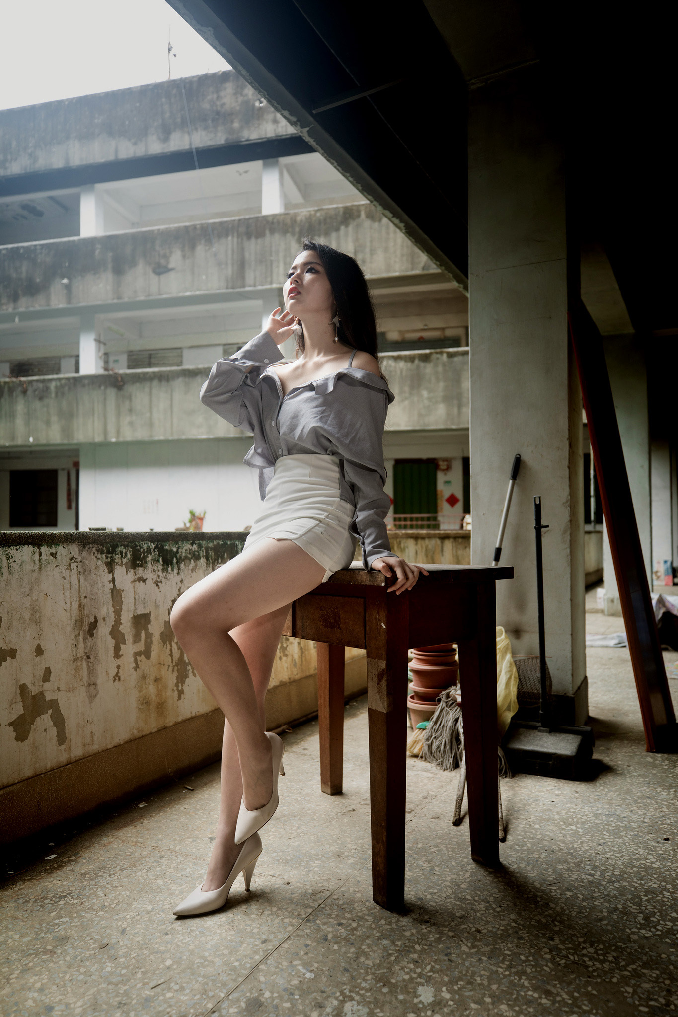 沈秋國作品  邻家女孩杨宓凌